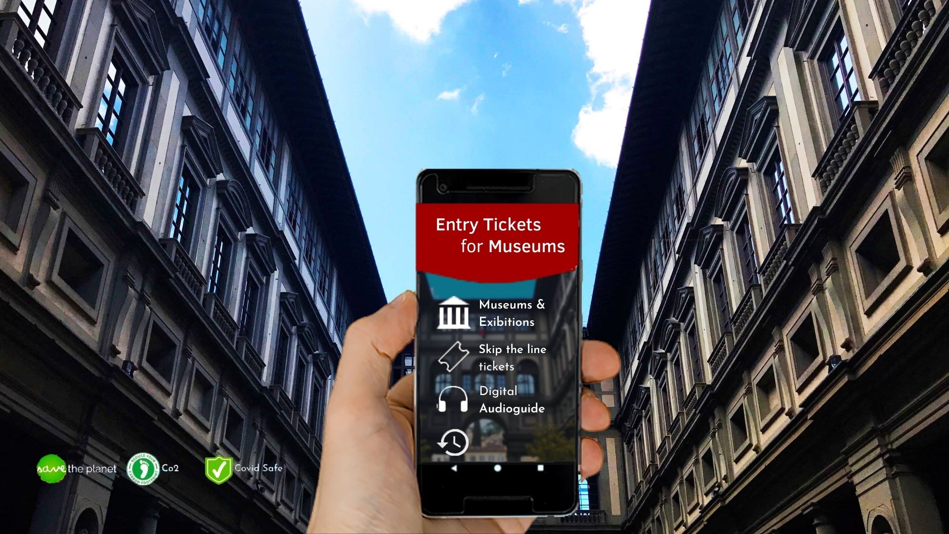 Entry tickets for Museums